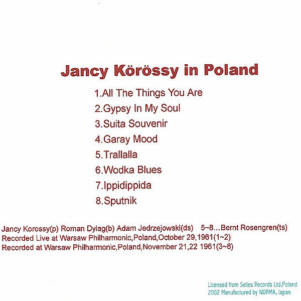https://www.discogs.com/release/1756765-Jancy-K%C3%B6r%C3%B6ssy-Jancy-K%C3%B6r%C3%B6ssy-In-Poland