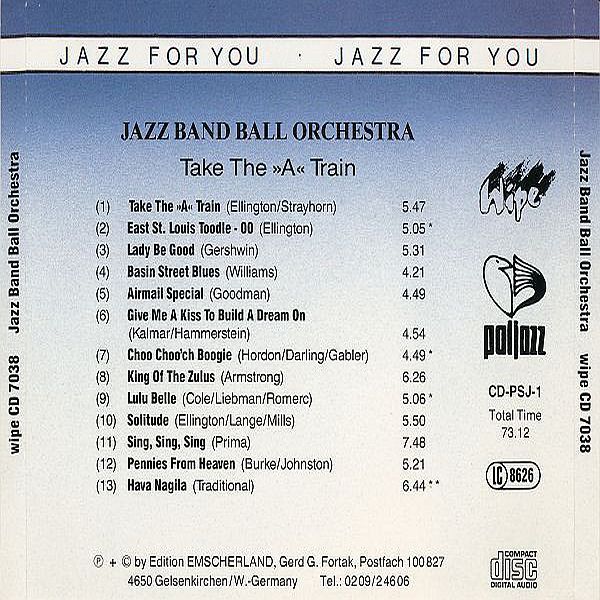 https://www.discogs.com/release/1805692-Jazz-Band-Ball-Orchestra-Take-The-A-Train