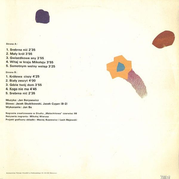 https://www.discogs.com/release/1101327-Jan-Bo-Kr%C3%B3lowa-Ciszy